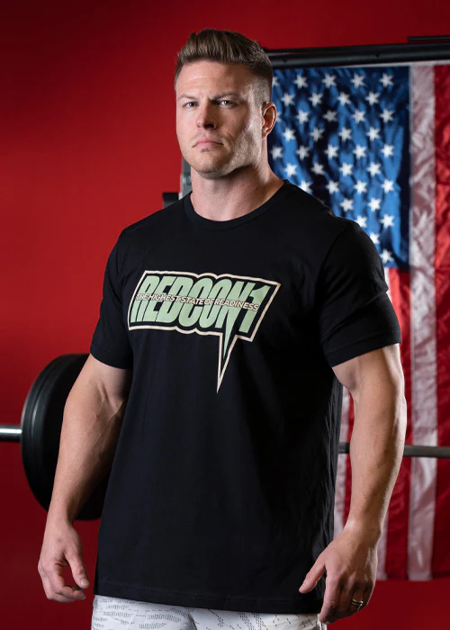 Green Tan Outline Black Shirt - Image 5