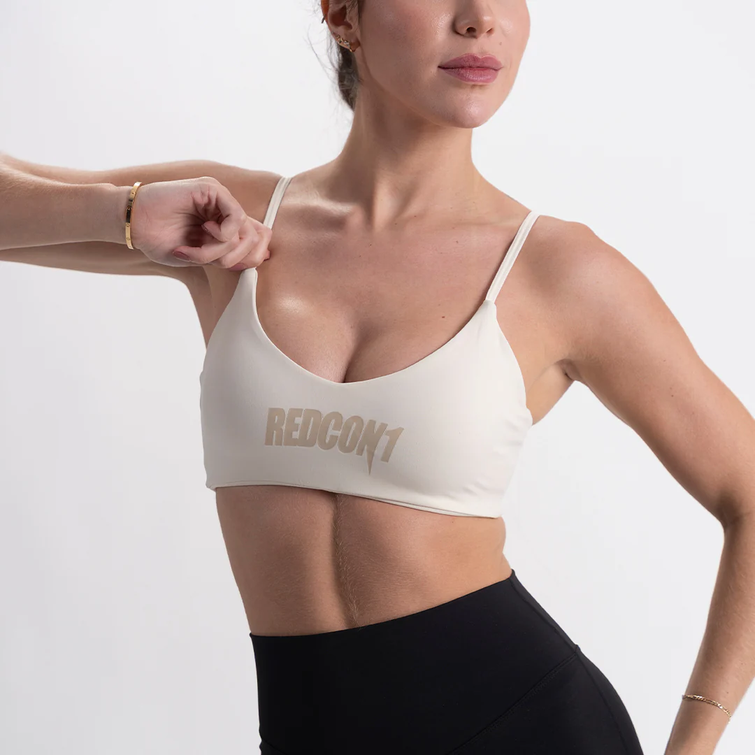 Ivory Essential Yoga Sports Bra - Image 2
