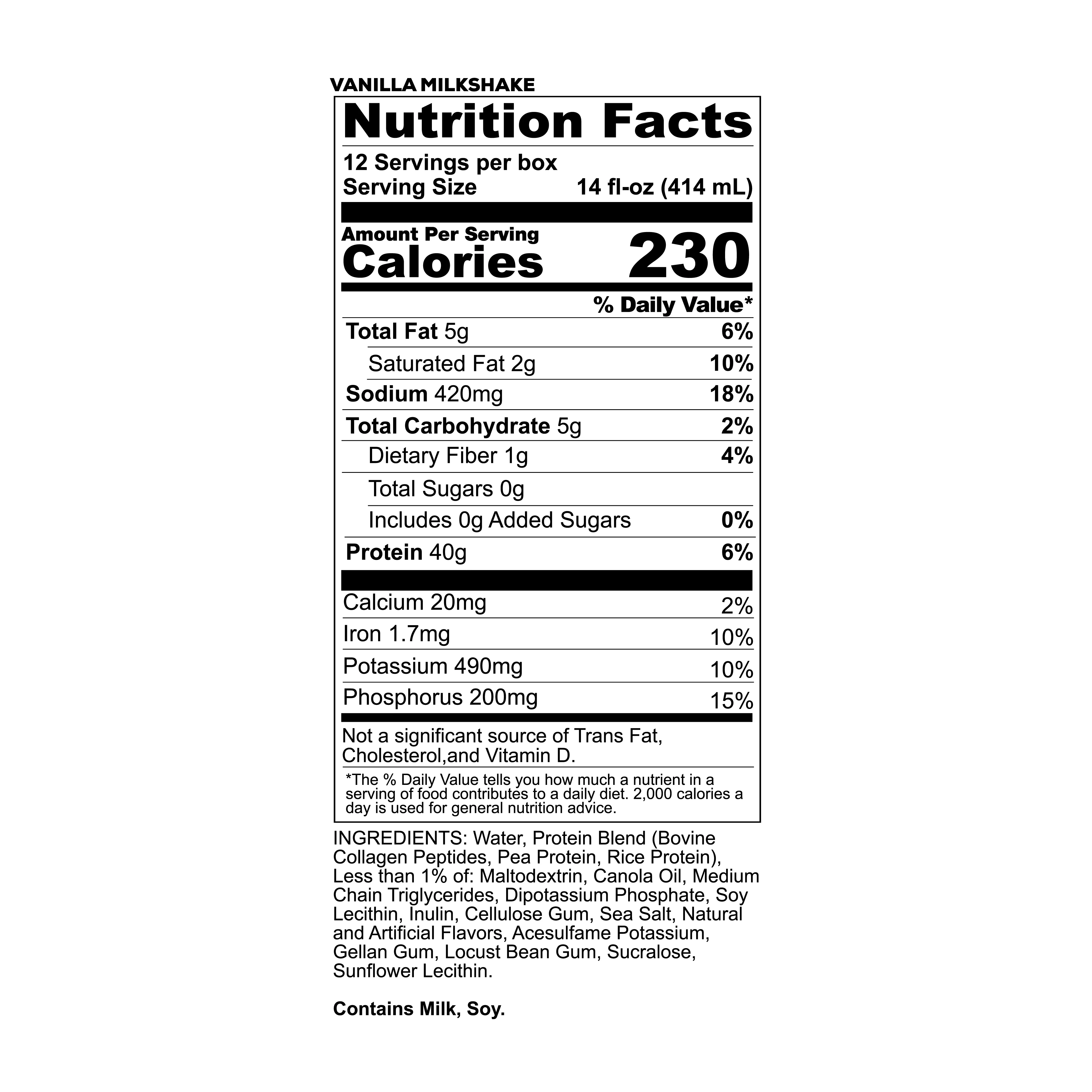 MRE Ready To Drink Protein Shakes - Image 17