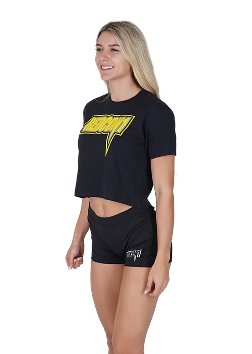 Premium Future Black & Yellow Crop - Image 5