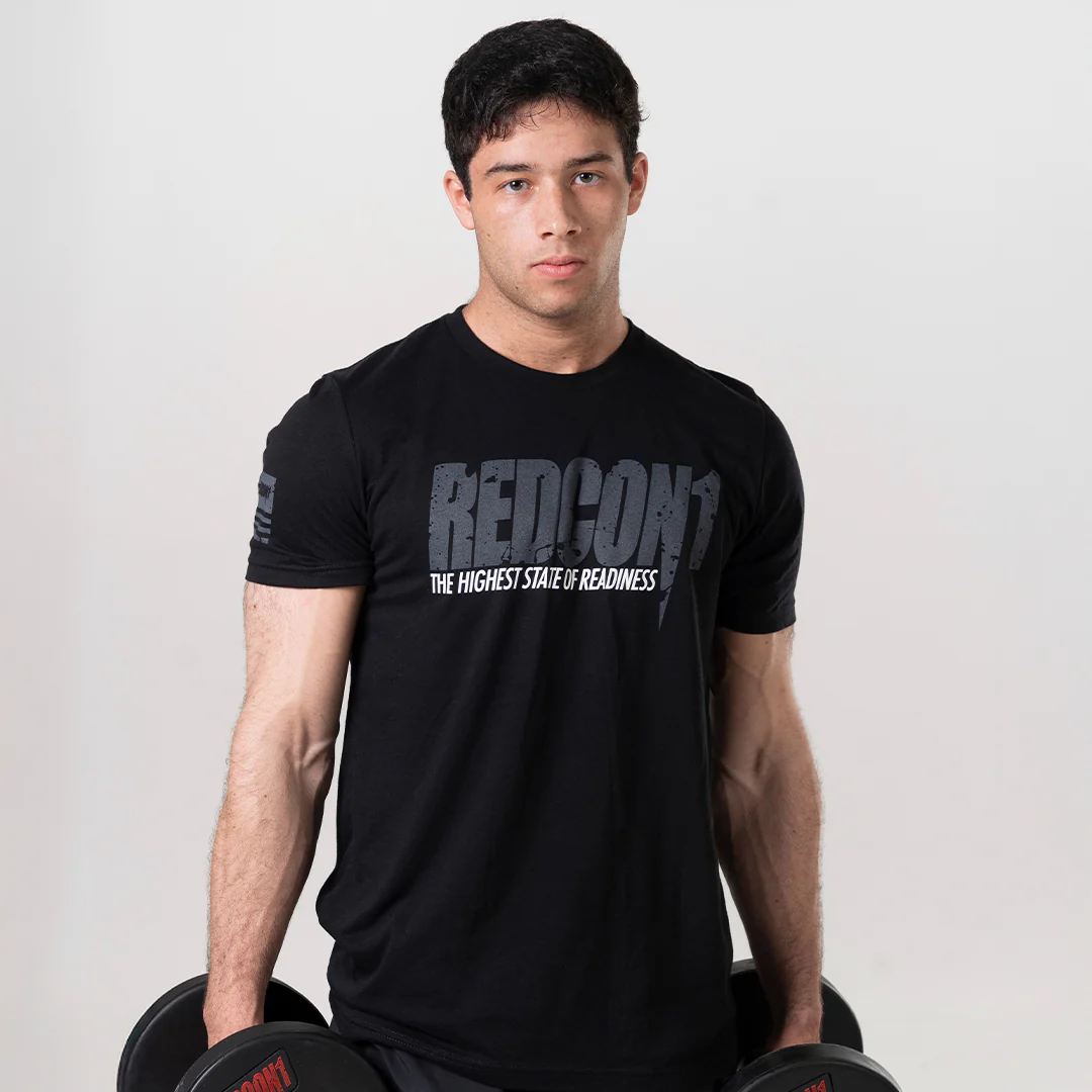 Premium Heather Black Out OG Shirt - Image 4