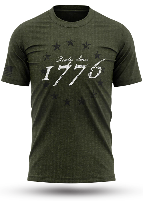 Ready Since 1776 Hunter Green Shirt