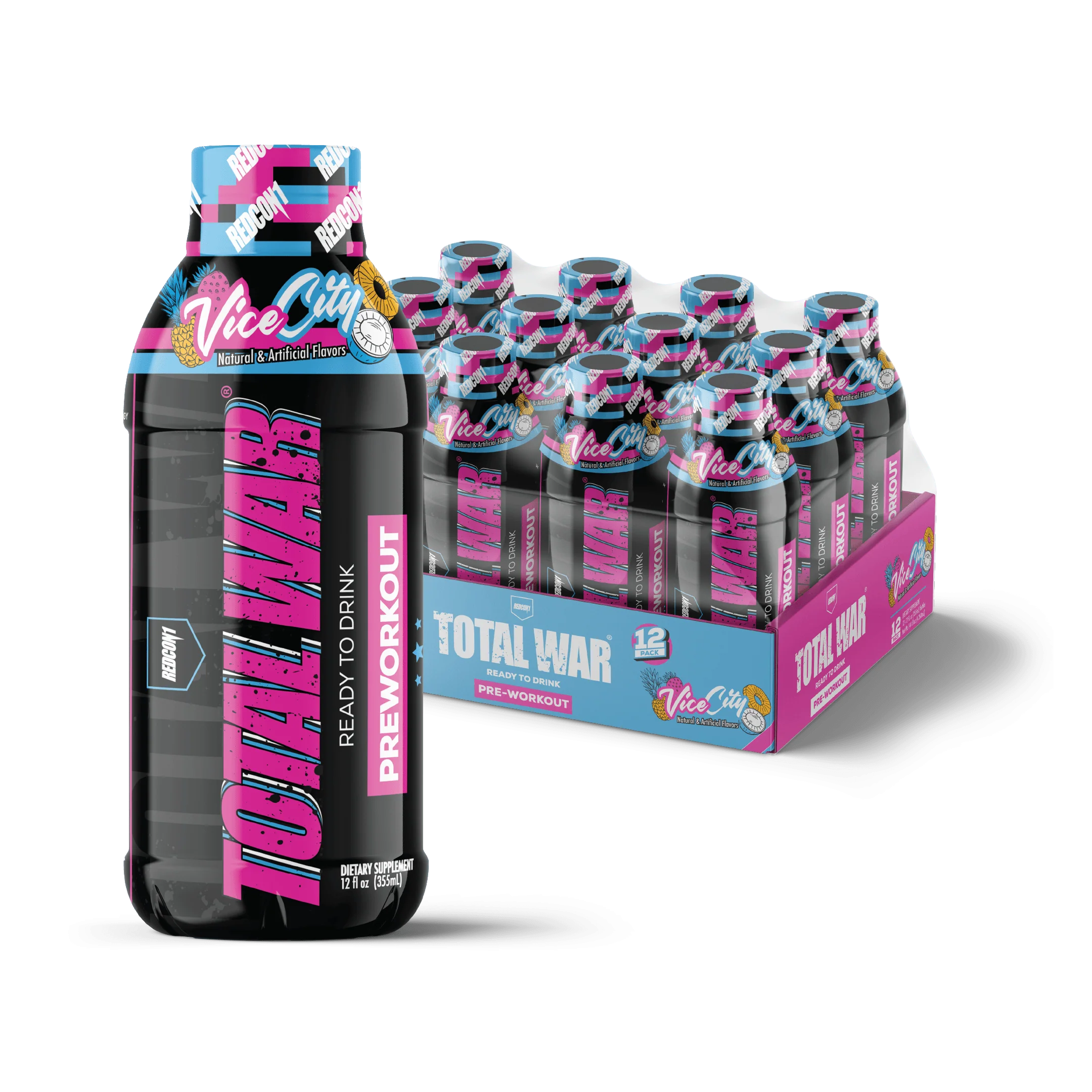 TOTAL WAR Ready To Drink Preworkout (12 Servings) - Image 14