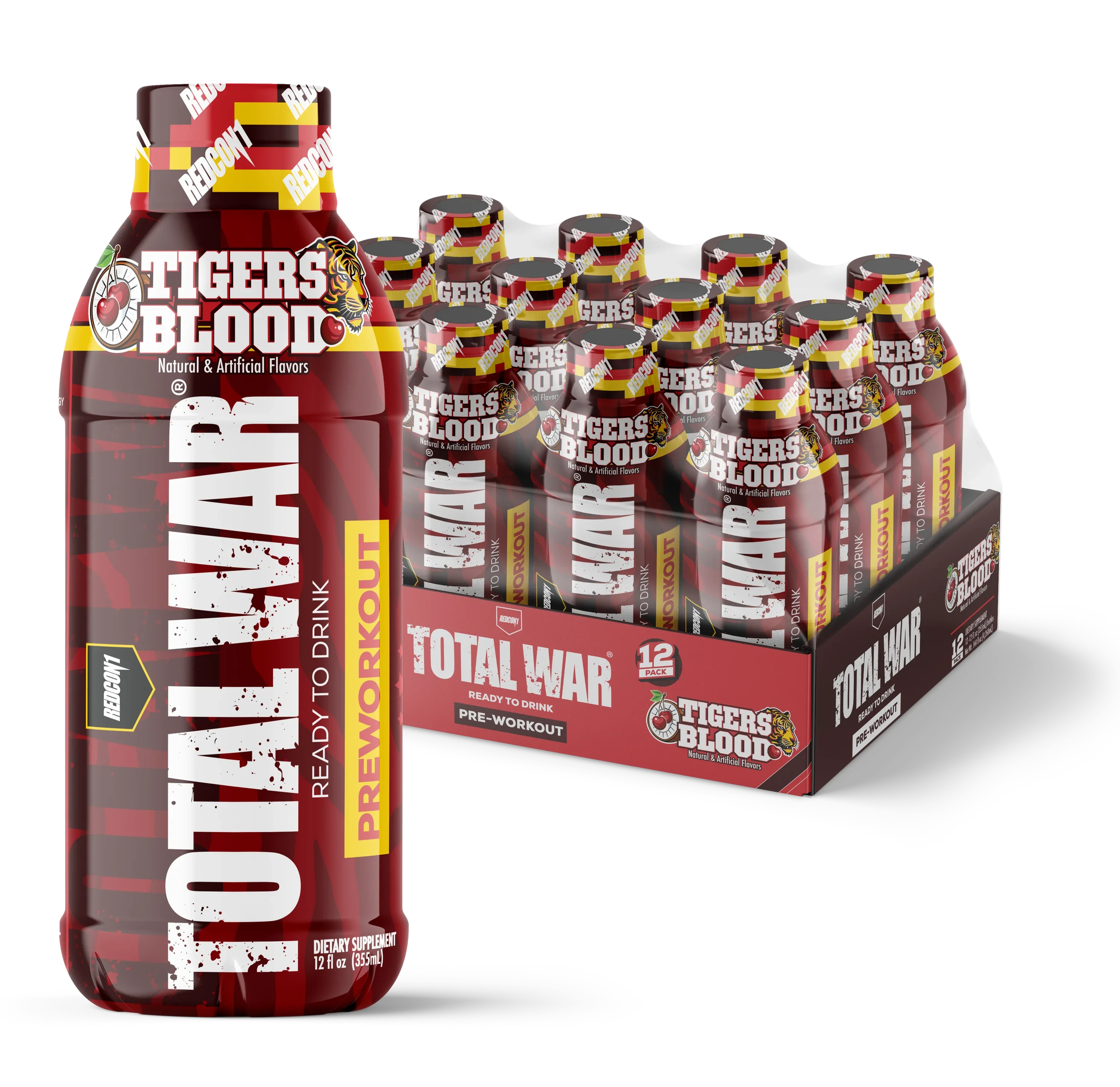 TOTAL WAR Ready To Drink Preworkout (12 Servings) - Image 16