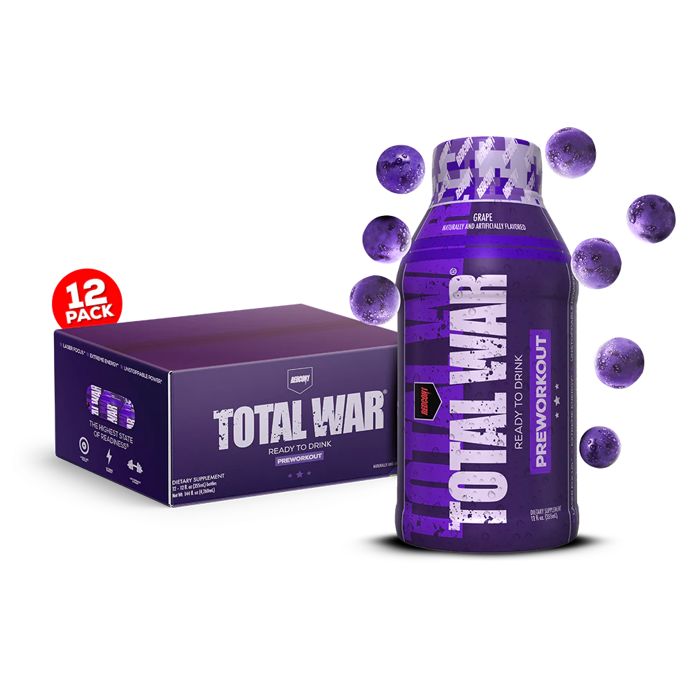 TOTAL WAR Ready To Drink Preworkout (12 Servings) - Image 18