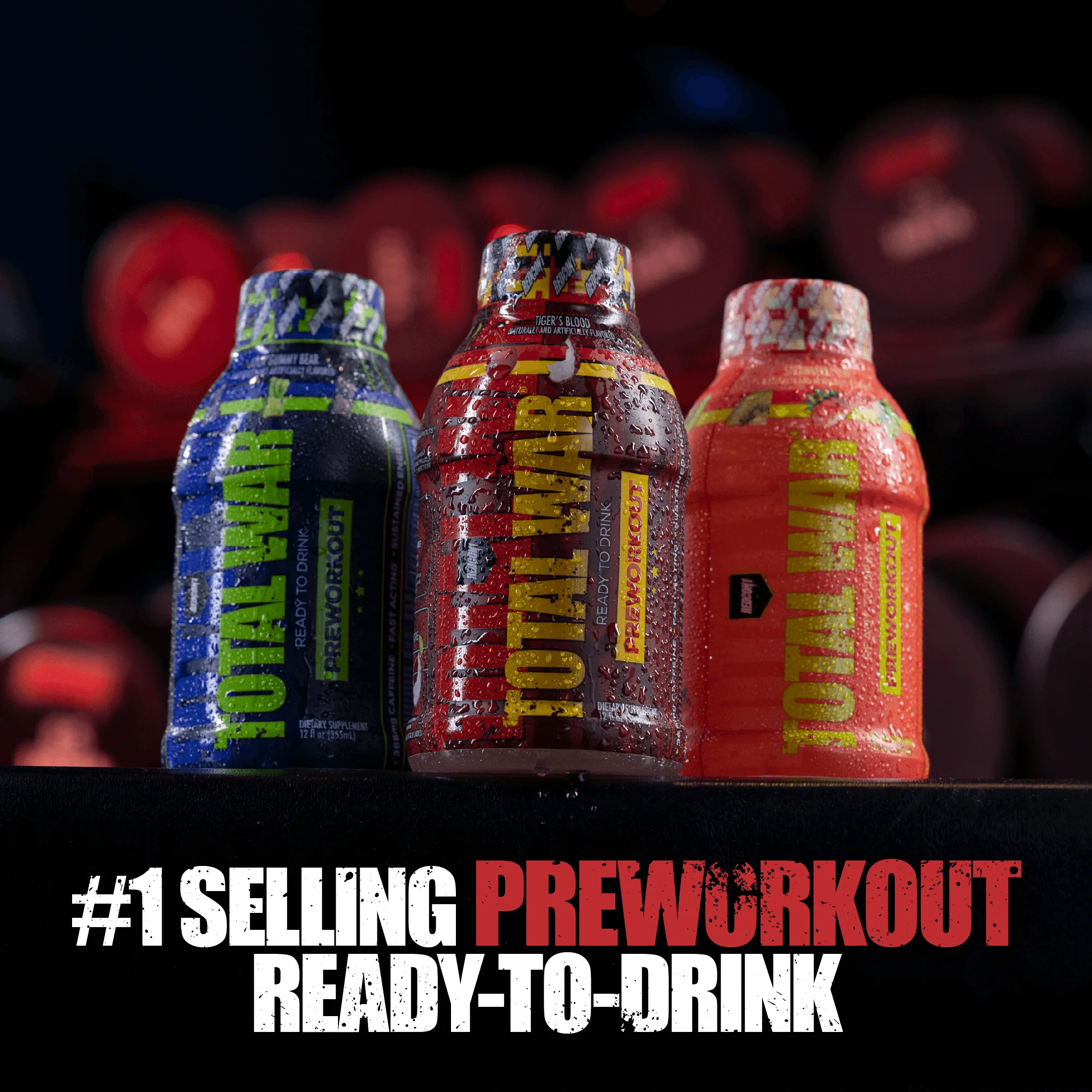 TOTAL WAR Ready To Drink Preworkout (12 Servings) - Image 23