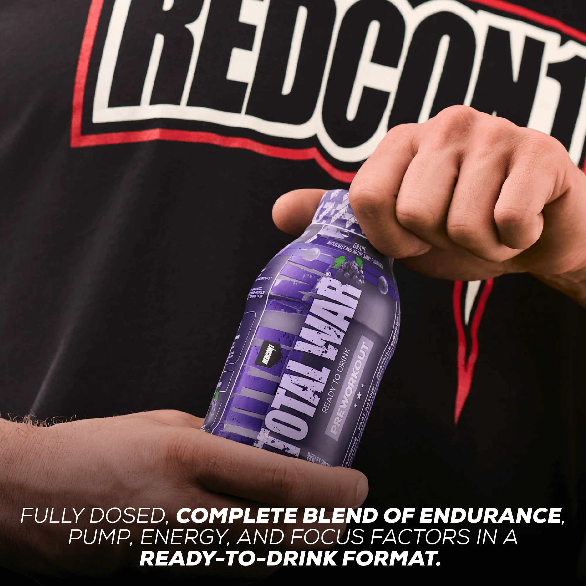 TOTAL WAR Ready To Drink Preworkout (12 Servings) - Image 24