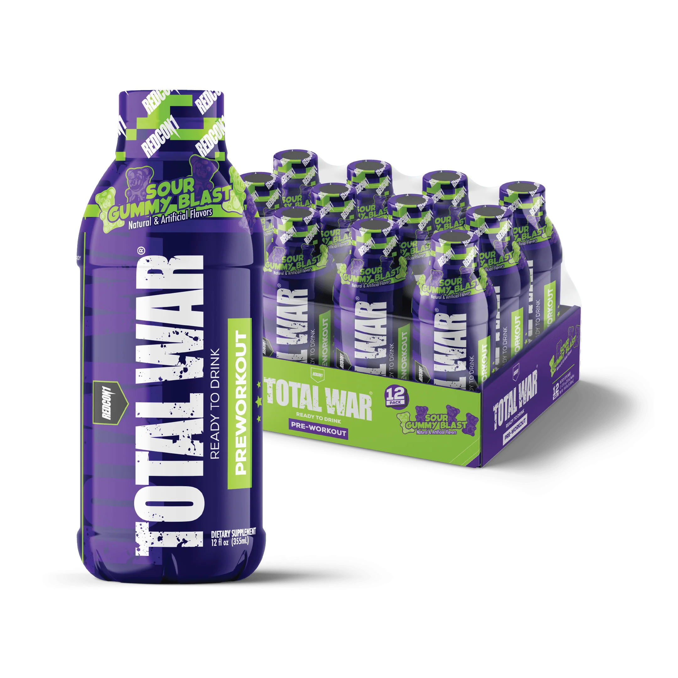 TOTAL WAR Ready To Drink Preworkout (12 Servings) - Image 4